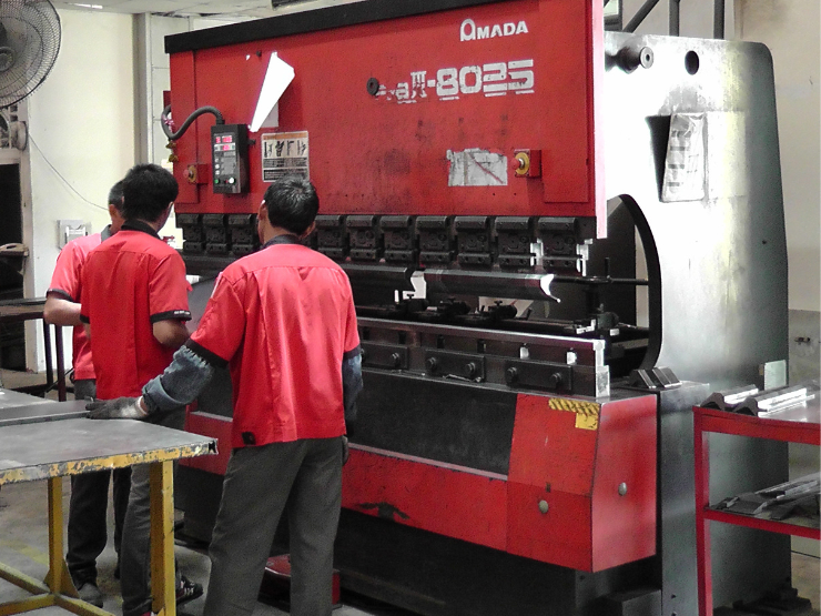 พับชิ้นงาน