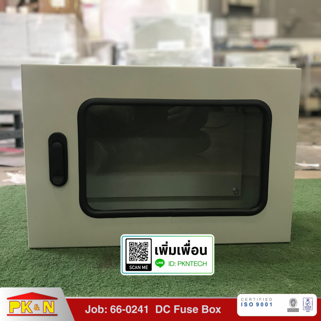 ตู้ DC Fuse box สำหรับงานsolar cell