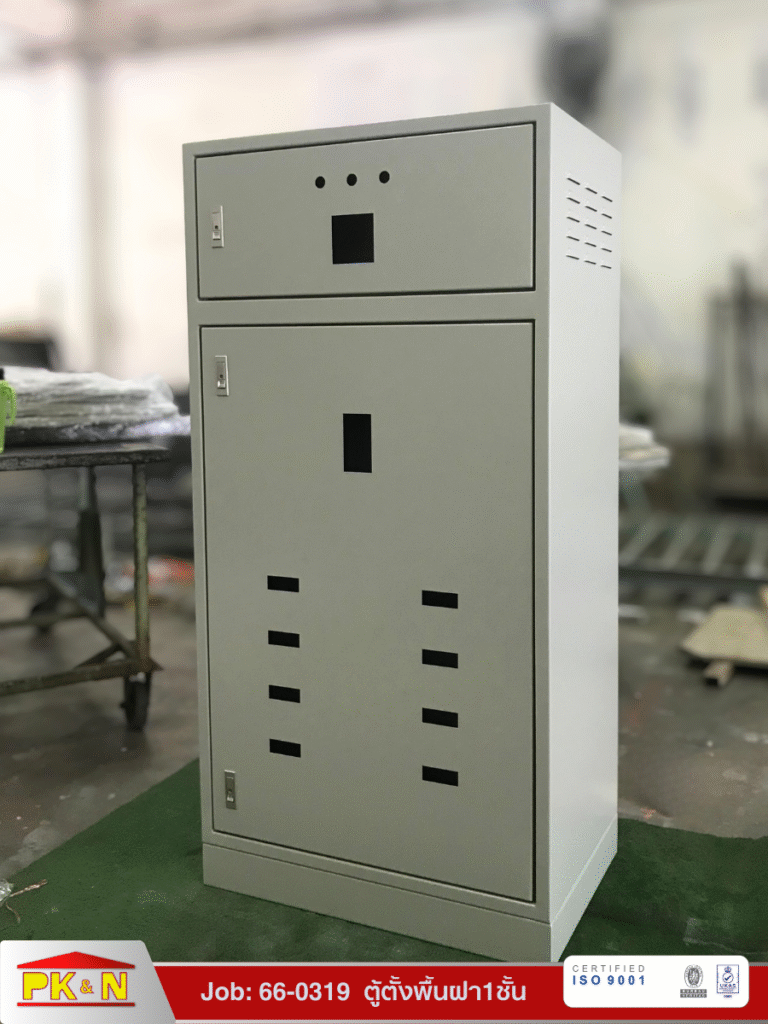 ตู้MDBตั้งพื้นฝาฝังแบ่งบนล่าง ภายในอาคาร